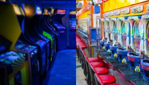 ゲームセンターとパチンコ